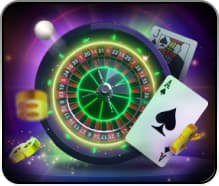 slot1111 Live Casino suasana meja permainan Baccarat Dragon Tiger streaming HD Indonesia